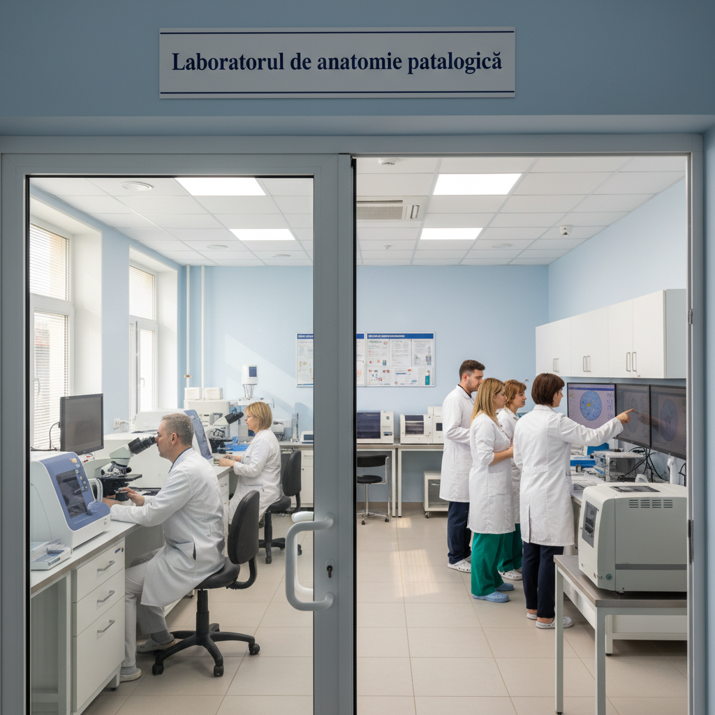 Laboratorul de anatomie patologică din Spitalul Județean Alexandria, modernizat pentru diagnostic oncologic precis