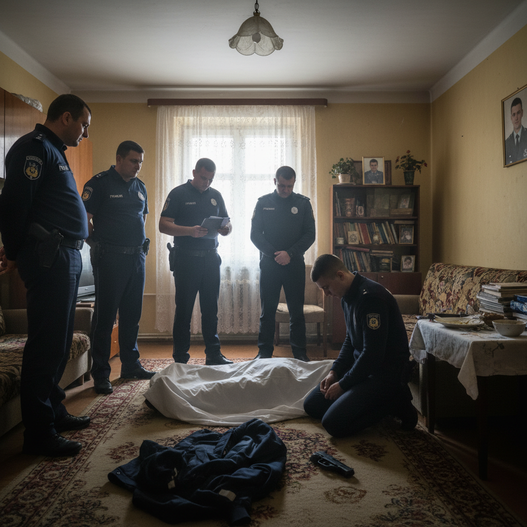 Polițist de 24 de ani găsit împușcat în apartamentul său cu chirie